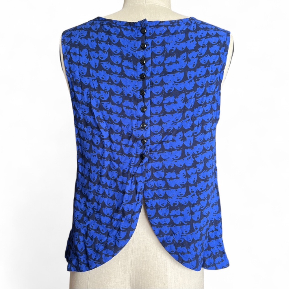 Liberty Love Royal Blue Graphic Tank Top